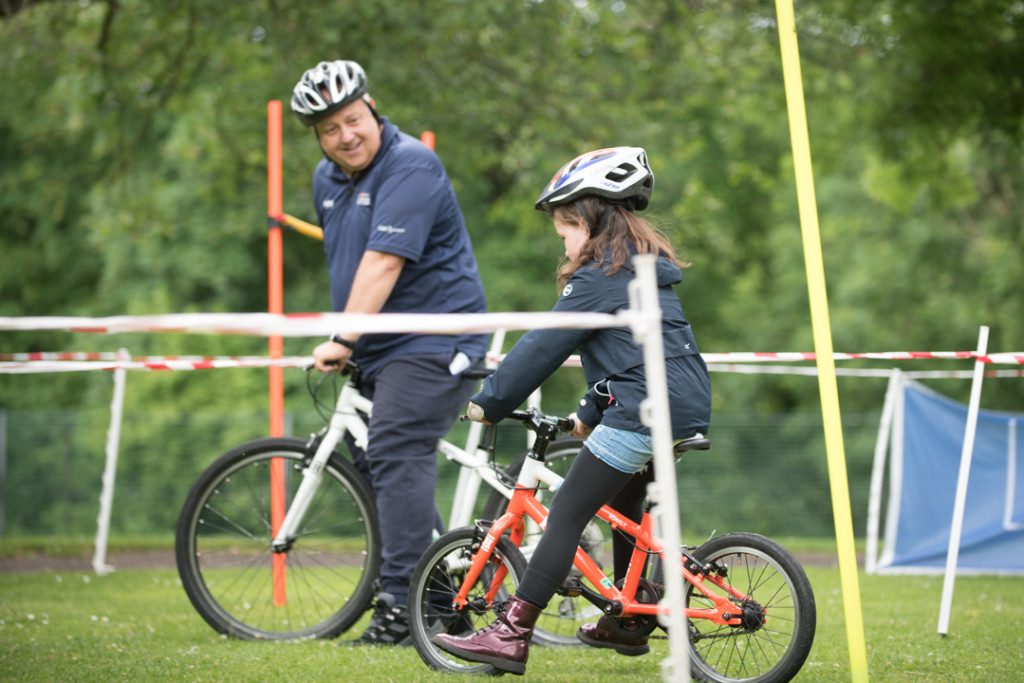 Children's Go-Ride coaching session