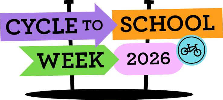 National Cycle to School Week 2026 Logo